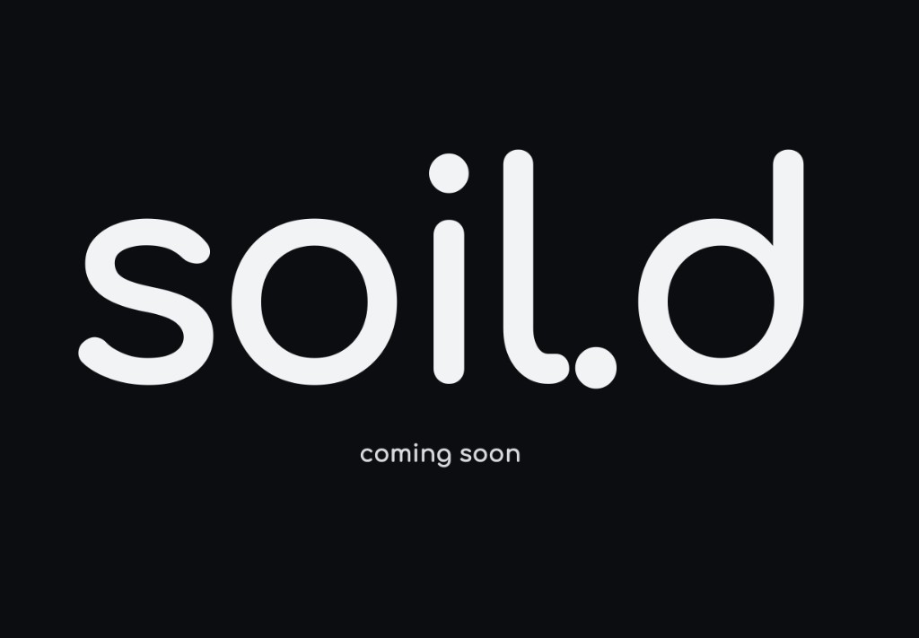soil.d coming soon — circular economy platform for greens and care